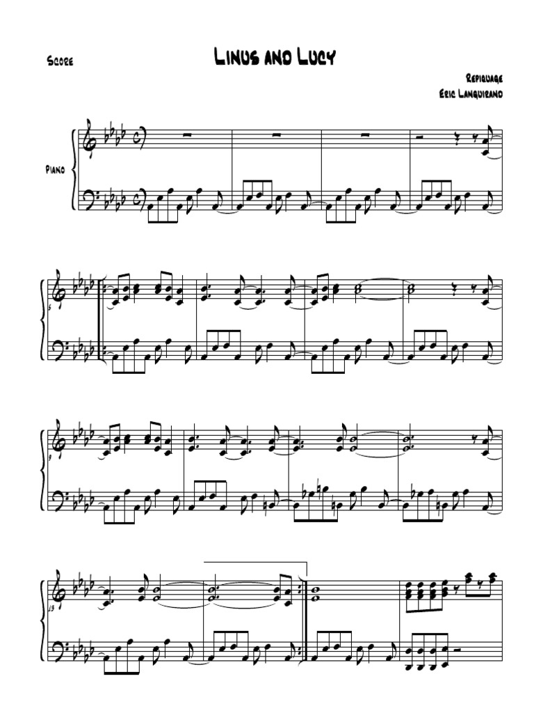 Linus and Lucy PDF Linus and Lucy PDF