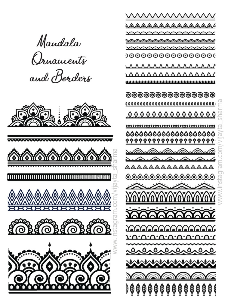 Mandala Patterns PDF  PDF