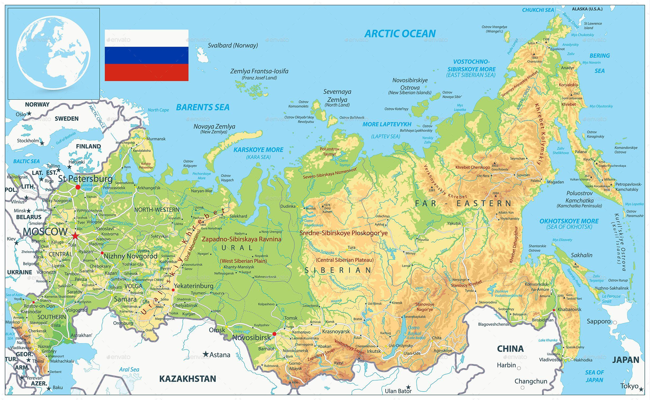 Map of Russia: offline map and detailed map of Russia Map of Russia: offline map and detailed map of Russia