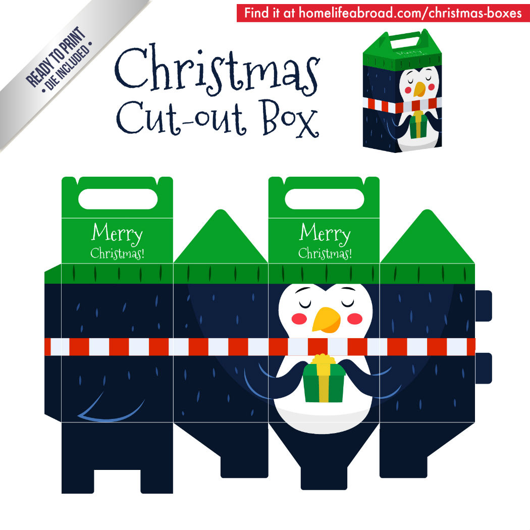 Mega Collection of  DIY Christmas Boxes with Downloadable