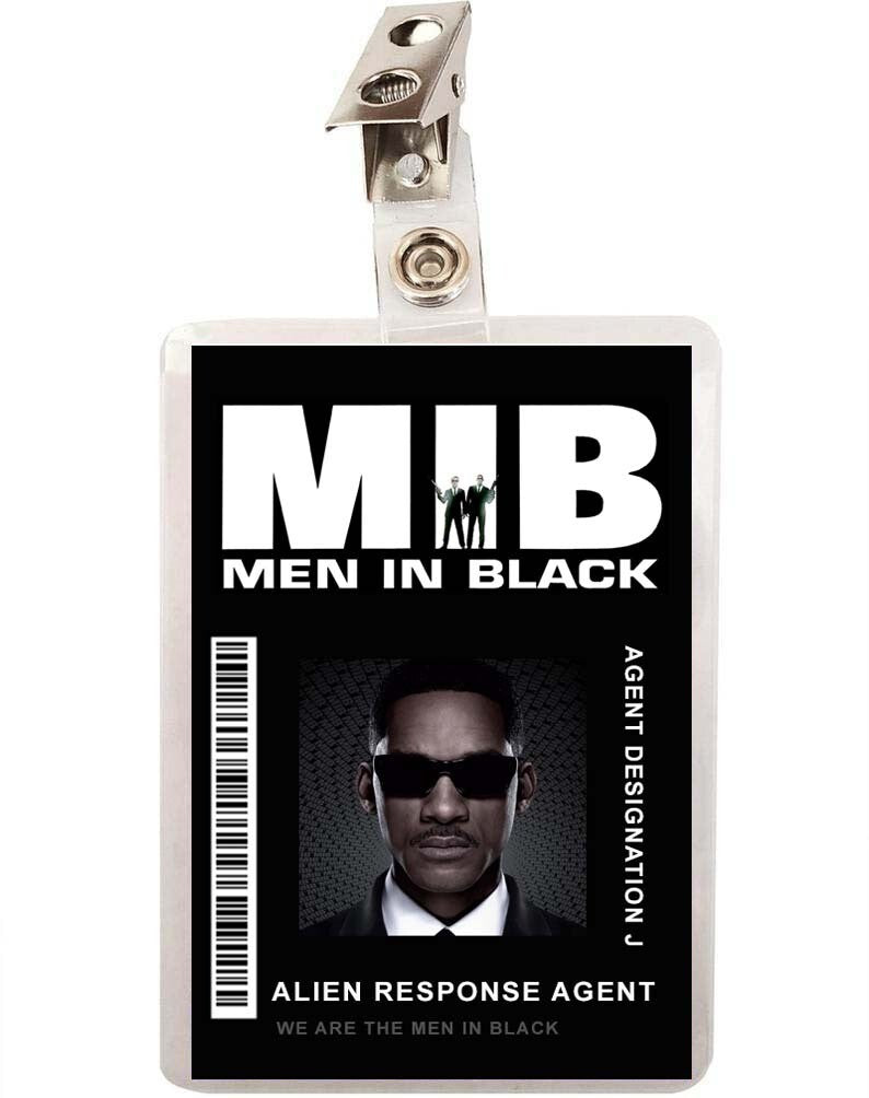 MIB Men In Black Agent J ID Badge  Funky Toys