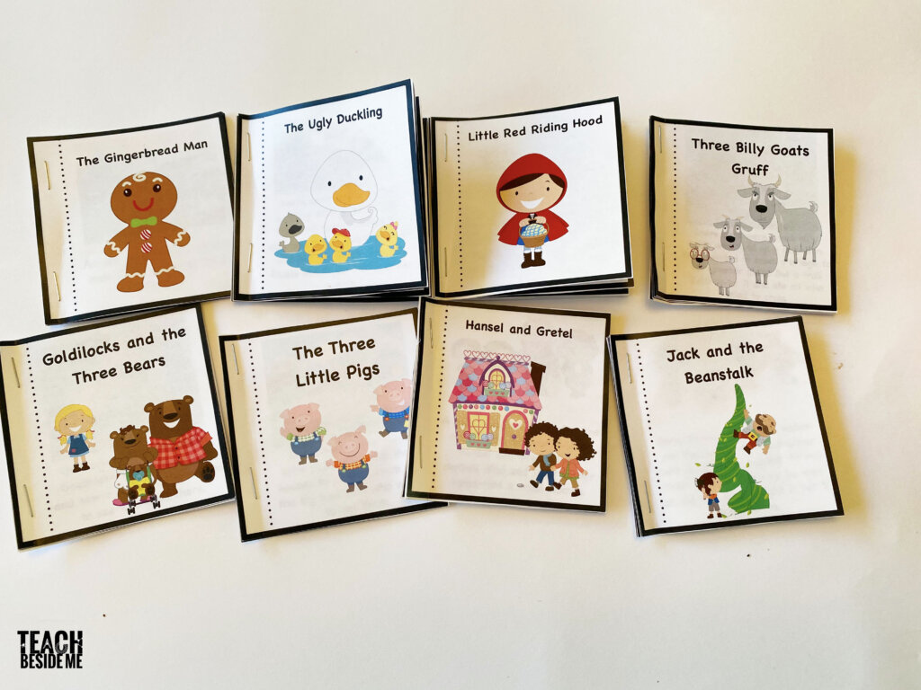 Mini Fairy Tale Books for Kids - Teach Beside Me