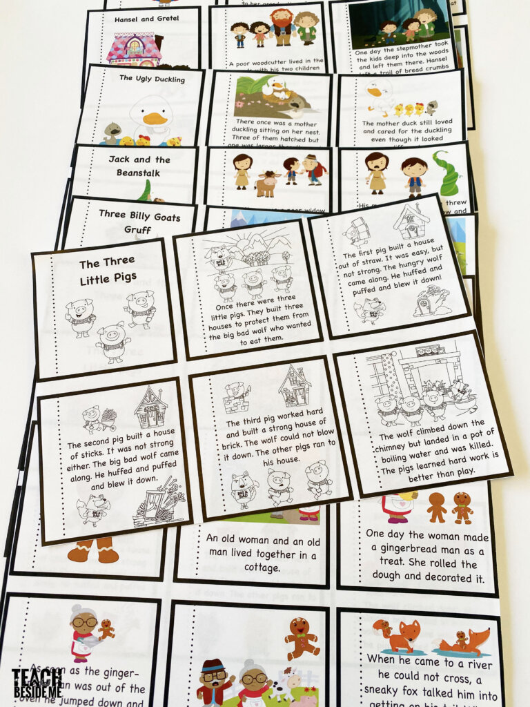 Mini Fairy Tale Books for Kids - Teach Beside Me