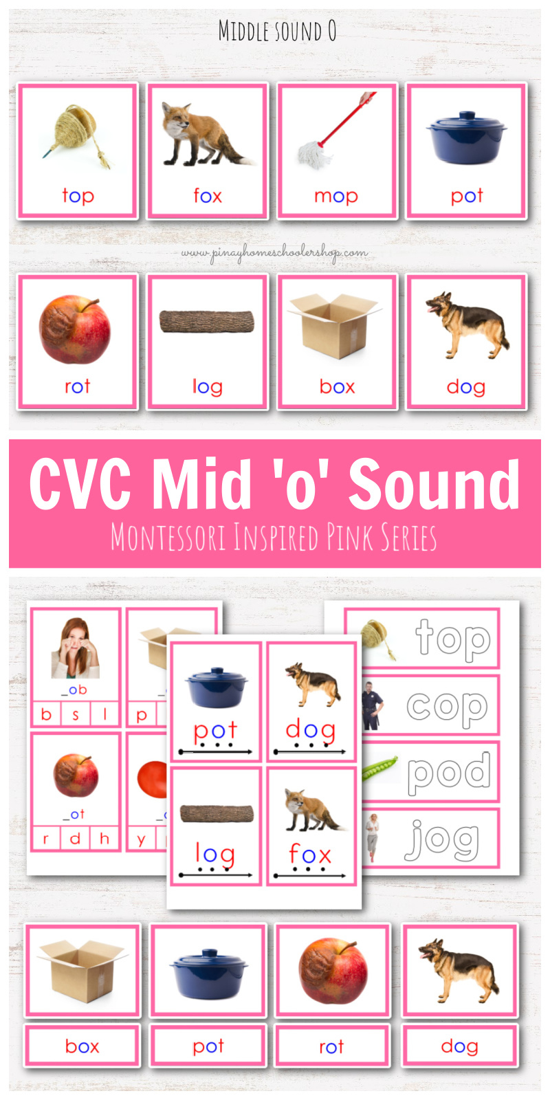 Montessori Pink Series - Beginning Reading The Pinay Homeschooler Montessori Pink Series - Beginning Reading The Pinay Homeschooler