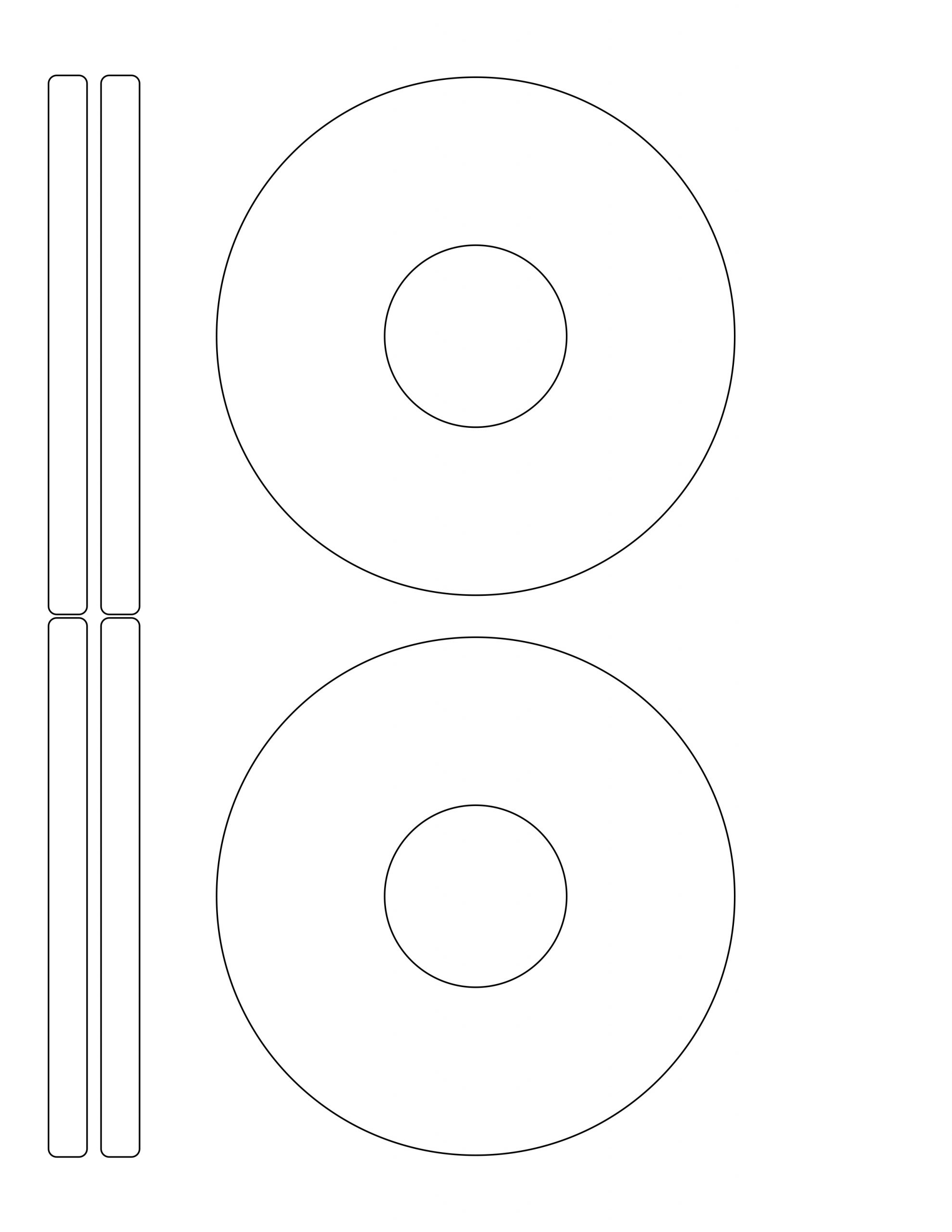 MR – Ø.″ – US Letter Sheet – CD Label – Ø