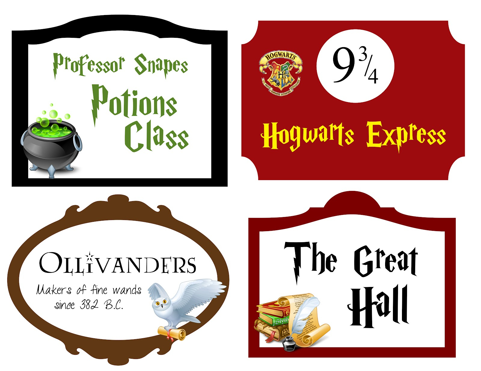 My Cotton Creations: Family Life: Harry Potter Party Free Printables My Cotton Creations: Family Life: Harry Potter Party Free Printables