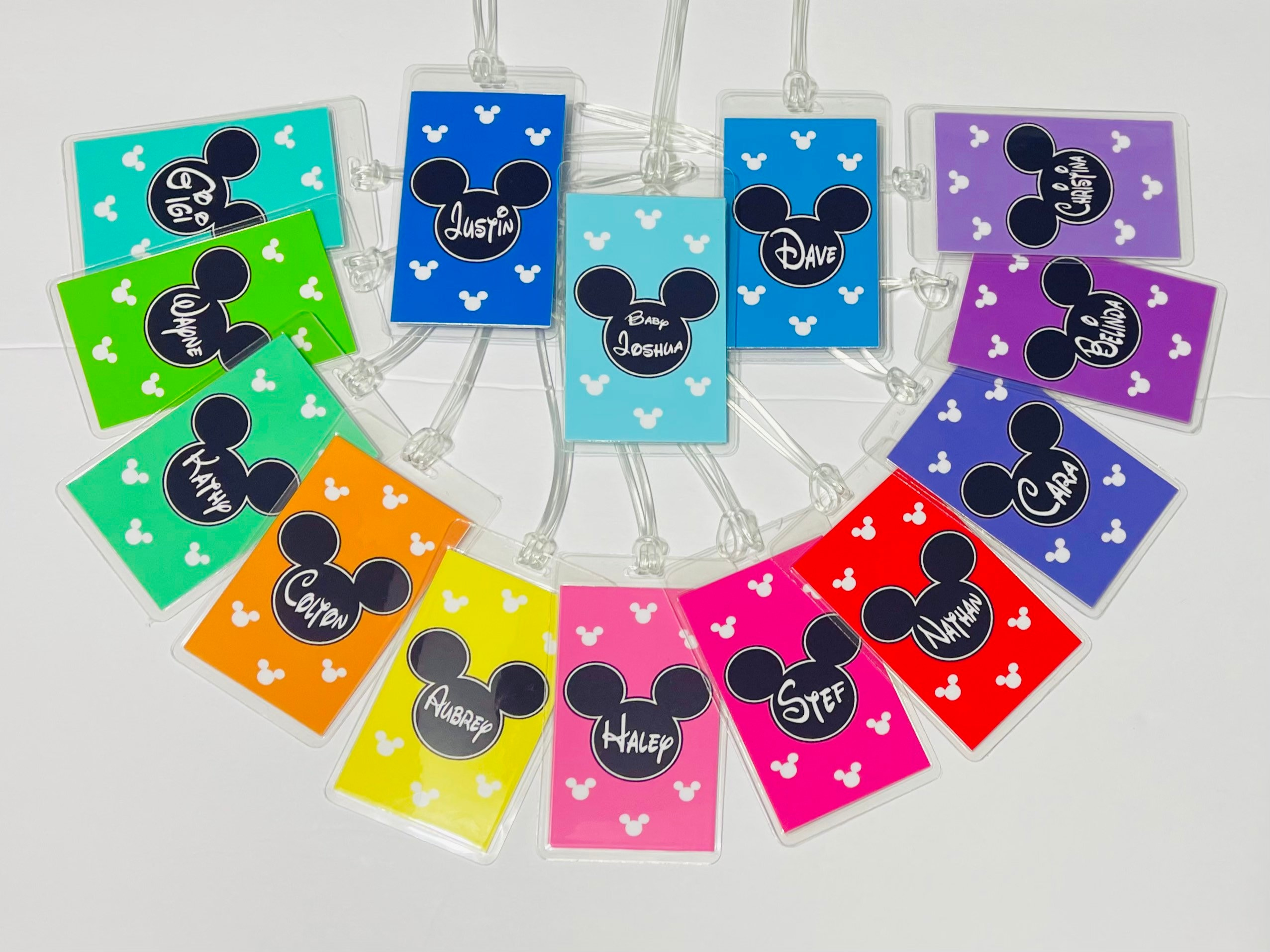 Name Tag Template Free Printable Disney Luggage Tags Fish Extender Tag