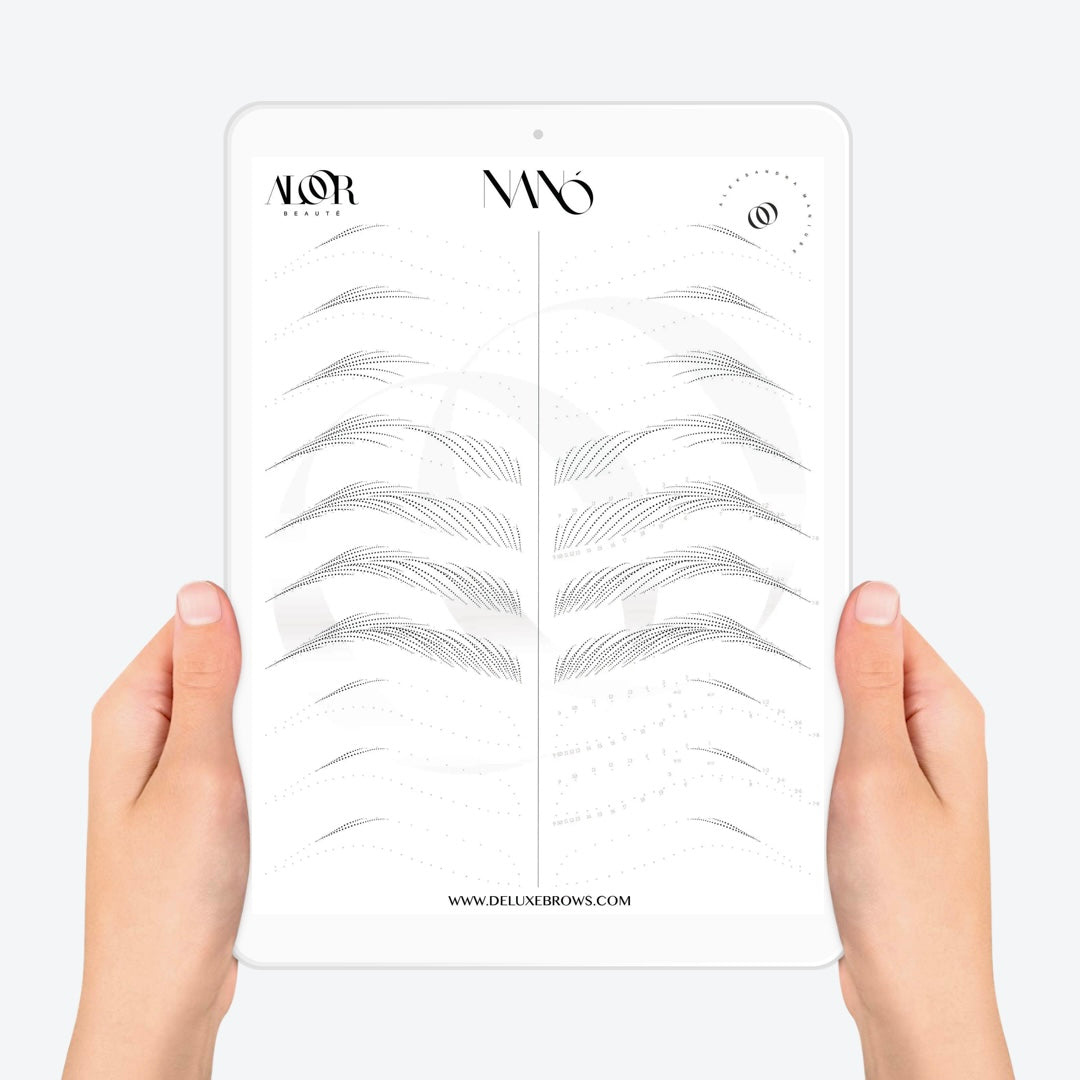 NanoBrows Upper Spine Template