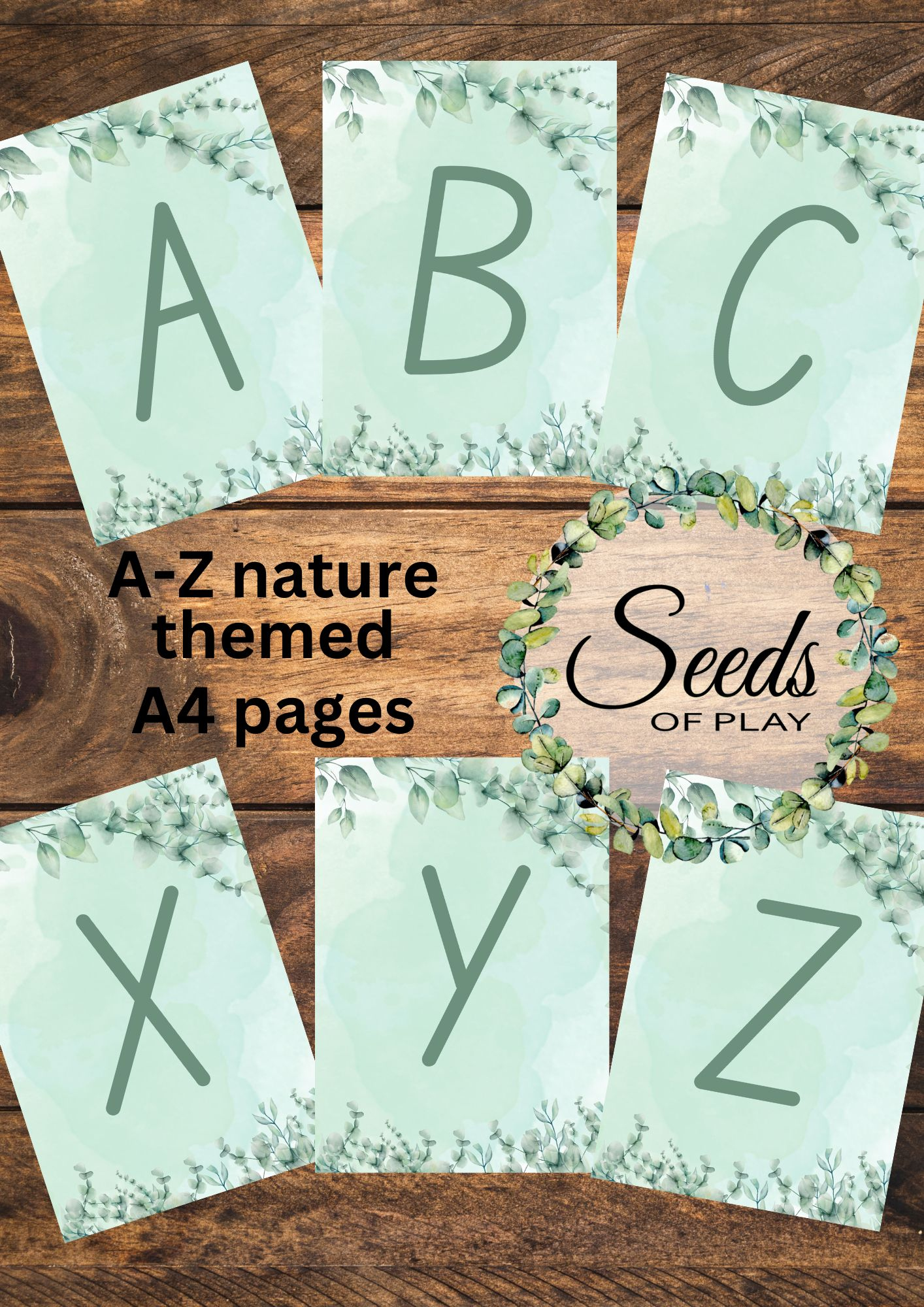 Nature themed Alphabet - Australian Teachers Marketplace Nature themed Alphabet - Australian Teachers Marketplace