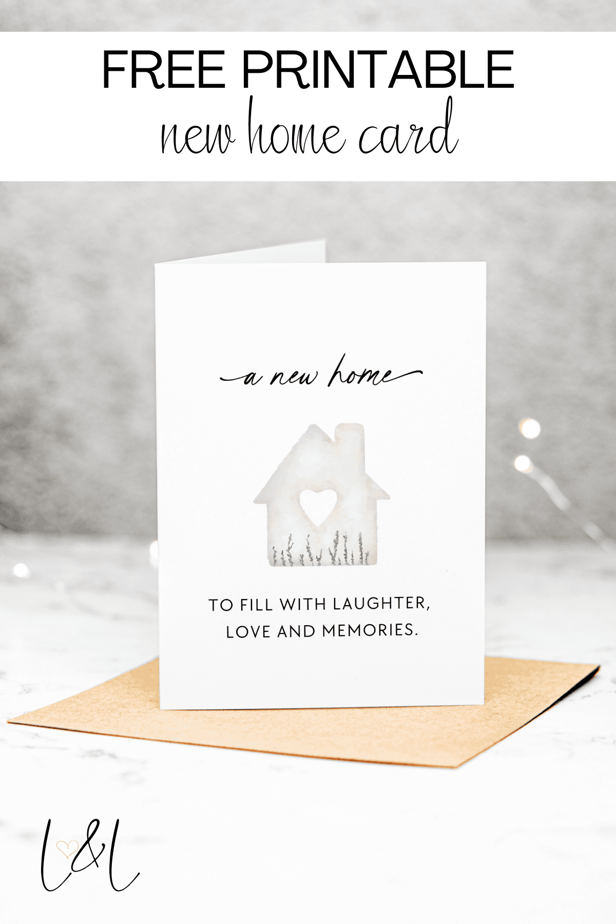 New Home Printable Card - Free Download - Love & Laugh Games New Home Printable Card - Free Download - Love & Laugh Games