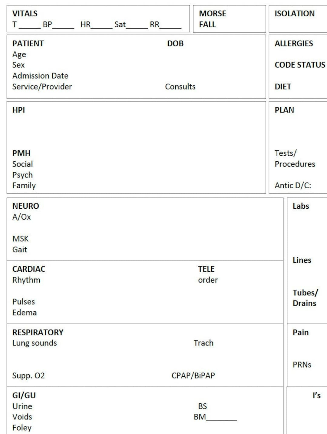 Nursing Notebook FREE Nurse Report Sheets - Nurse Brain Patient Nursing Notebook FREE Nurse Report Sheets - Nurse Brain Patient