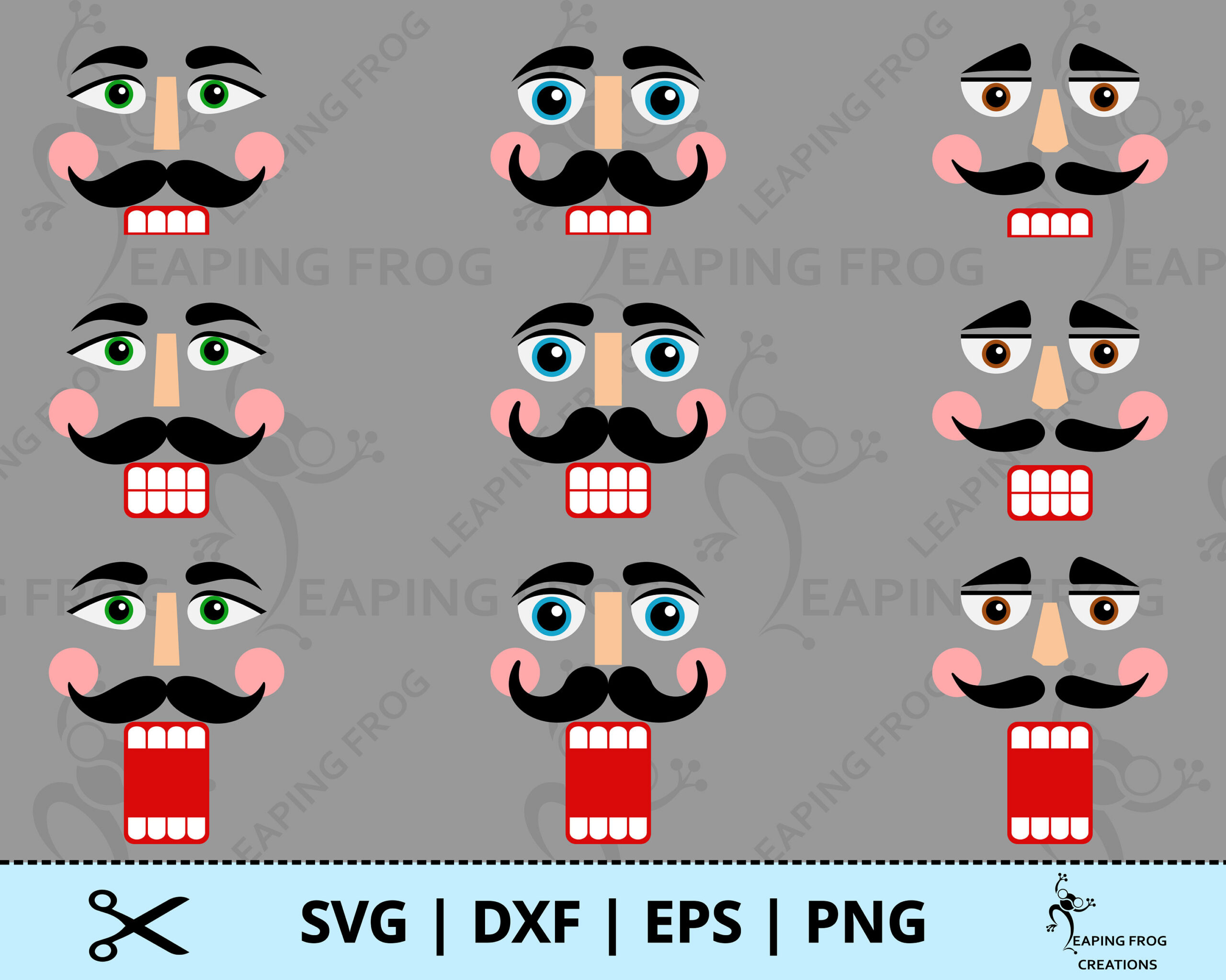 Nutcracker Face Template - Etsy Nutcracker Face Template - Etsy