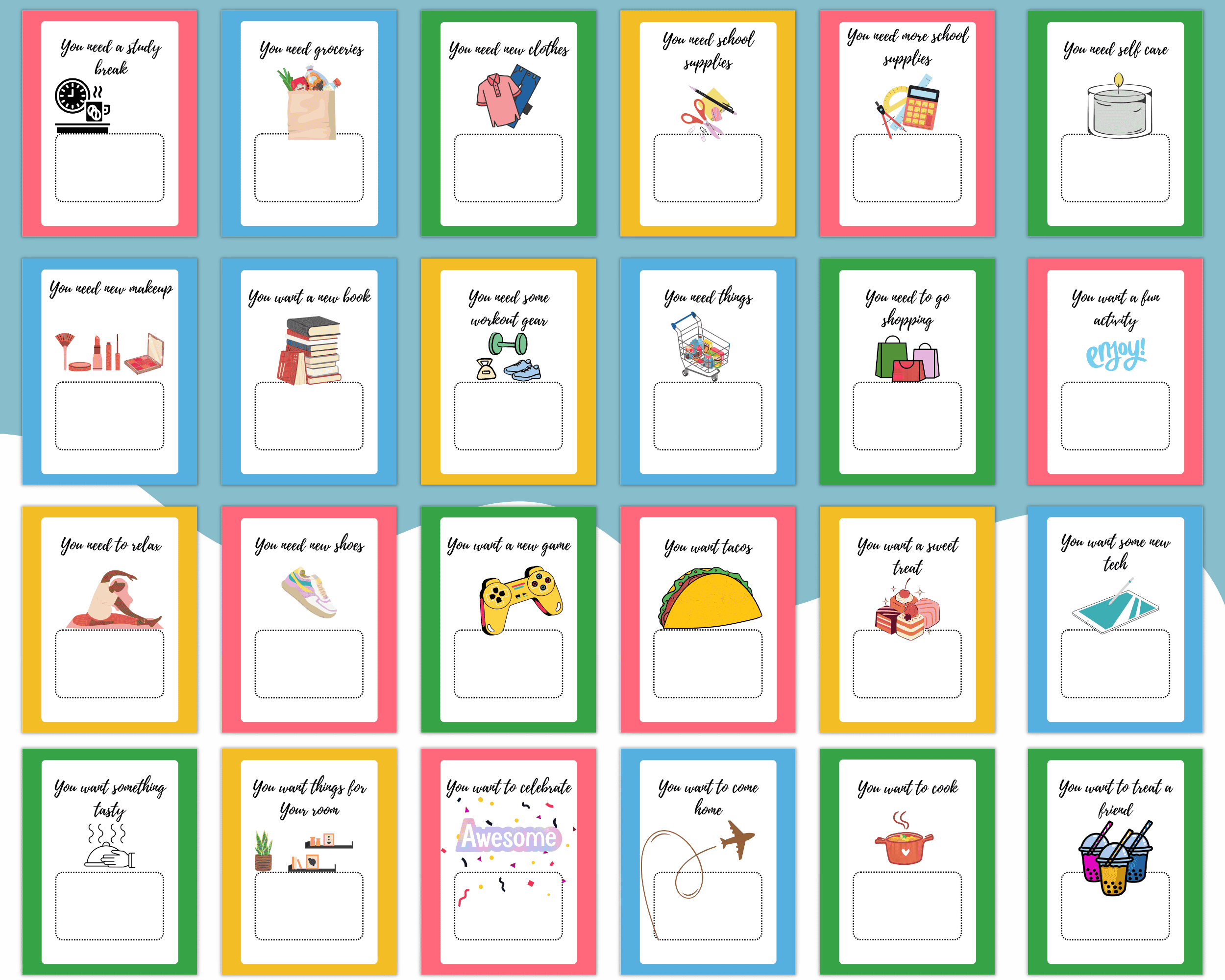 Open When" Gift Card Book - PD Download - Next Phase Parenting