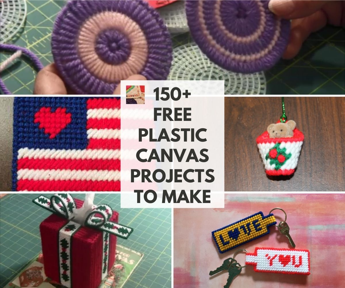 Over  Free Plastic Canvas Patterns and Projects