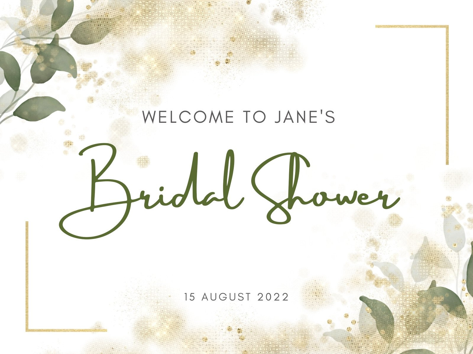 Page  - Free printable bridal shower welcome yard sign templates