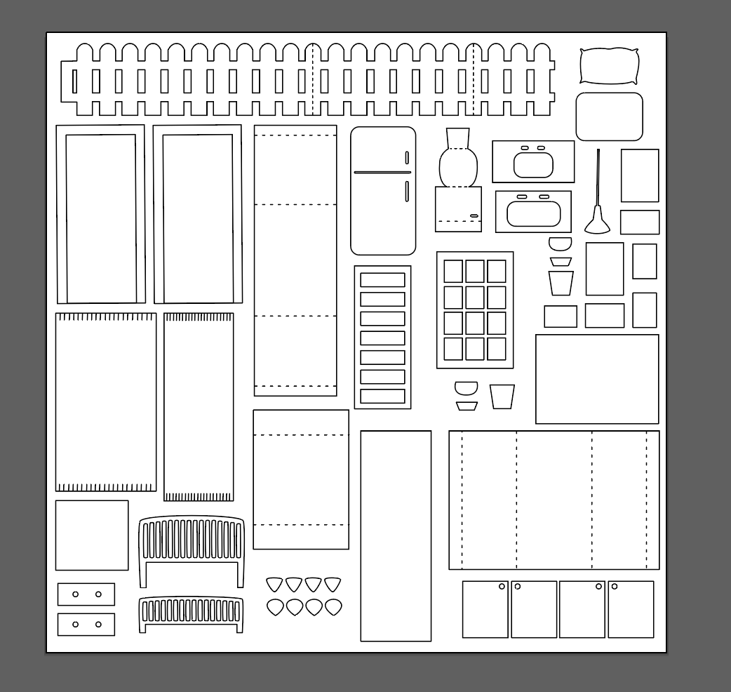 Paper Dollhouse Furniture Plans Printable Paper Doll Free Paper Dollhouse Furniture Plans Printable Paper Doll Free