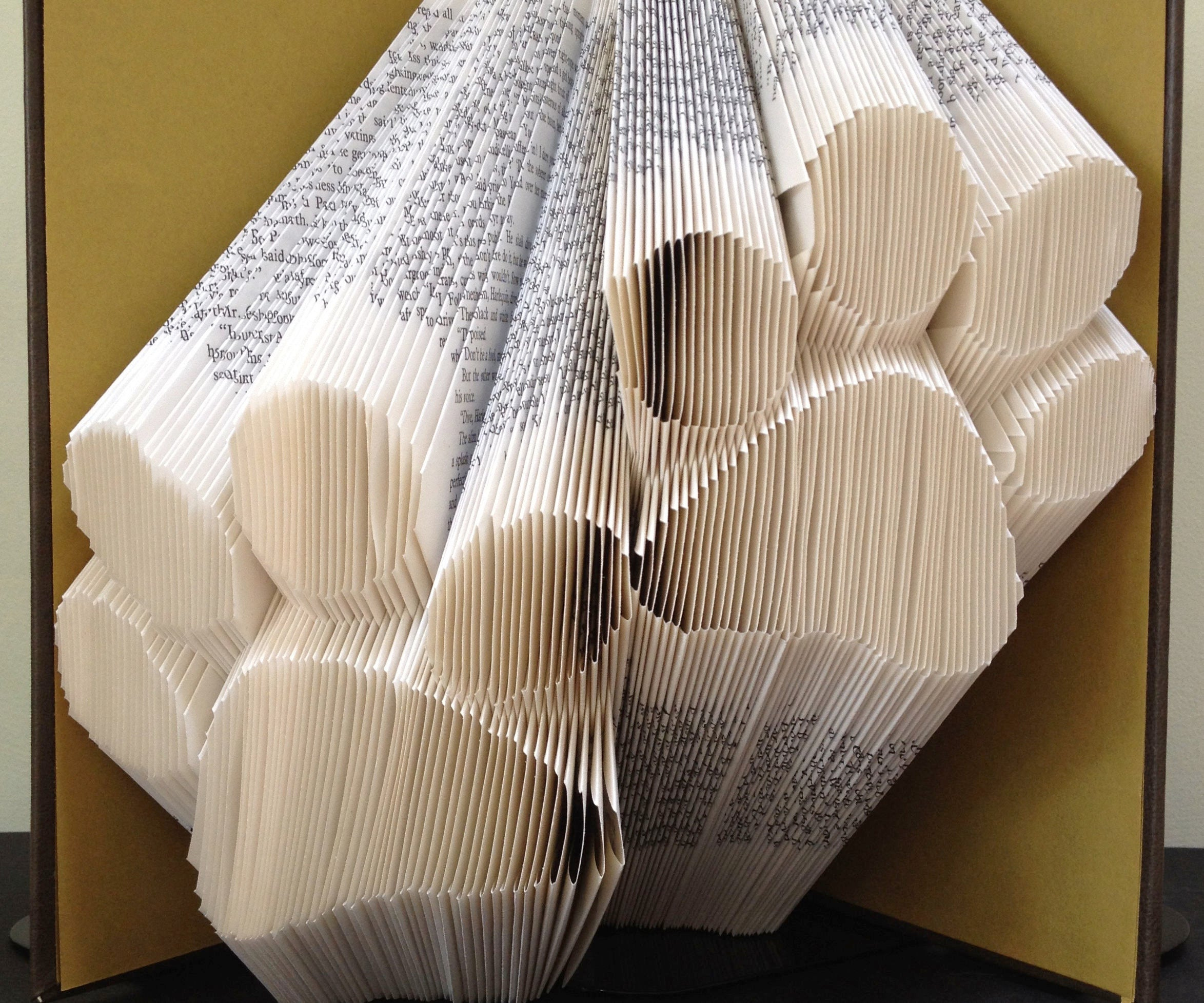Paw Prints Folded Book Art :  Steps - Instructables