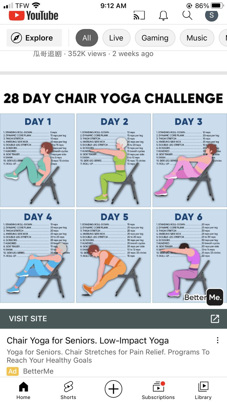 Pin by Karen Berry on Exercises  Yoga for seniors, Chair yoga