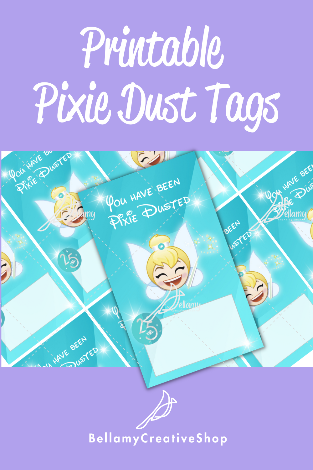 Pixie Dust Tags Free Printable - Printable Party Favors