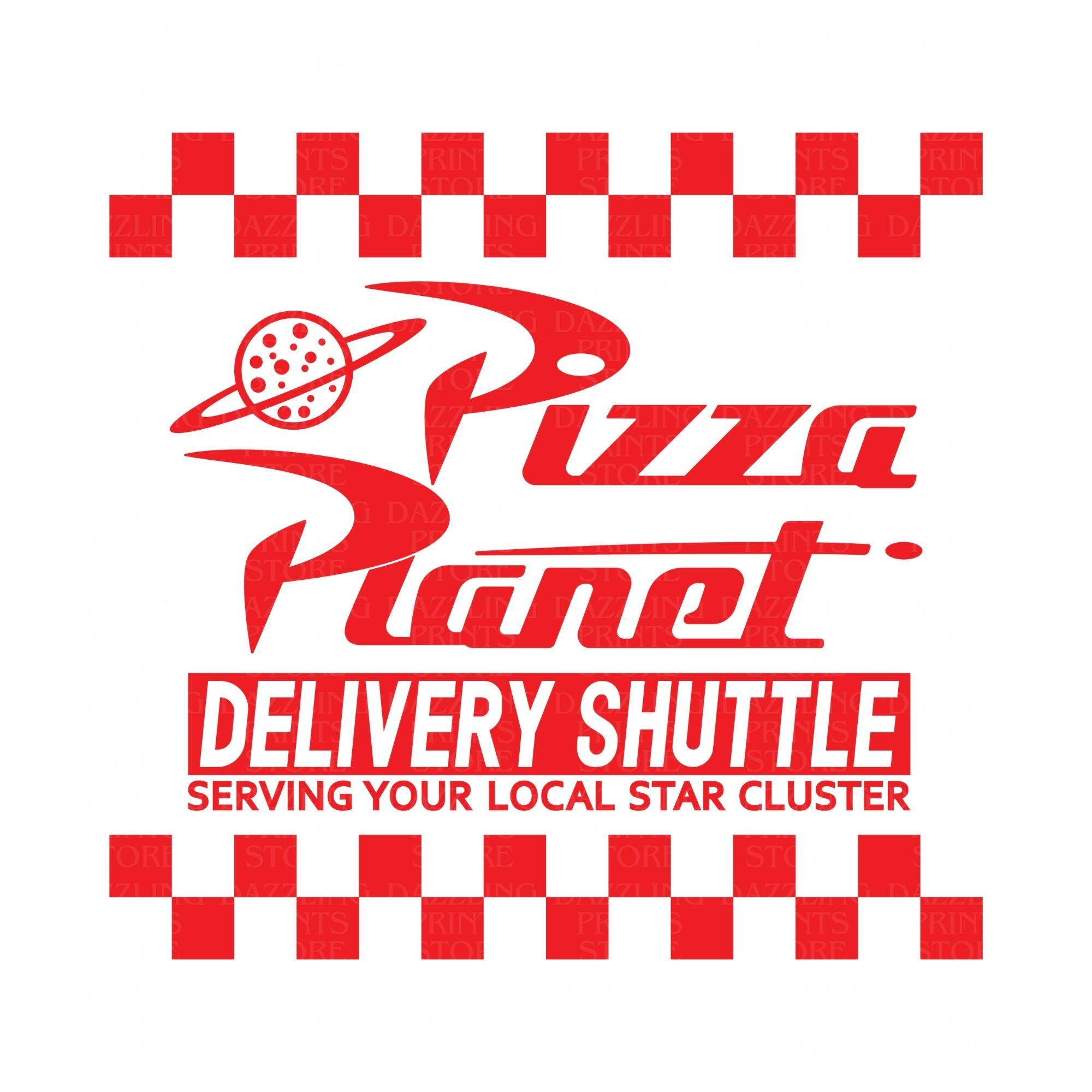 Pizza Planet PNG, Pizza Planet SVG Design Files for Cricut