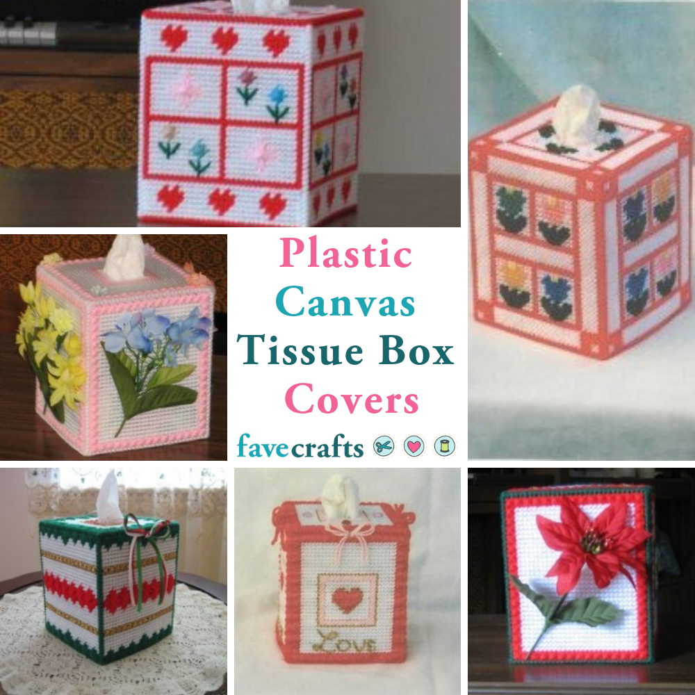 Plastic Canvas Tissue Box Covers FaveCrafts Plastic Canvas Tissue Box Covers FaveCrafts