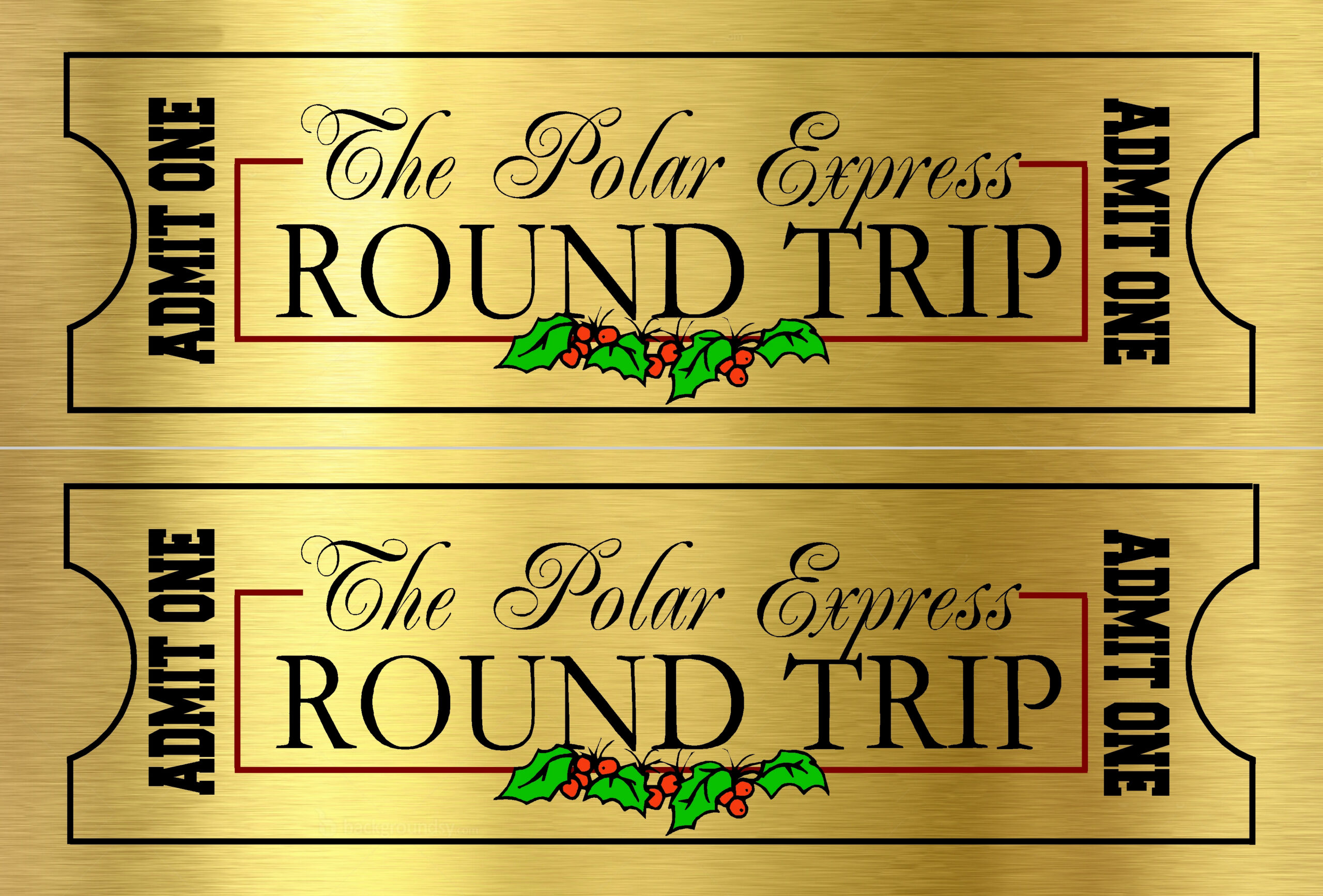 Polar Express Ticket – The Idea Door
