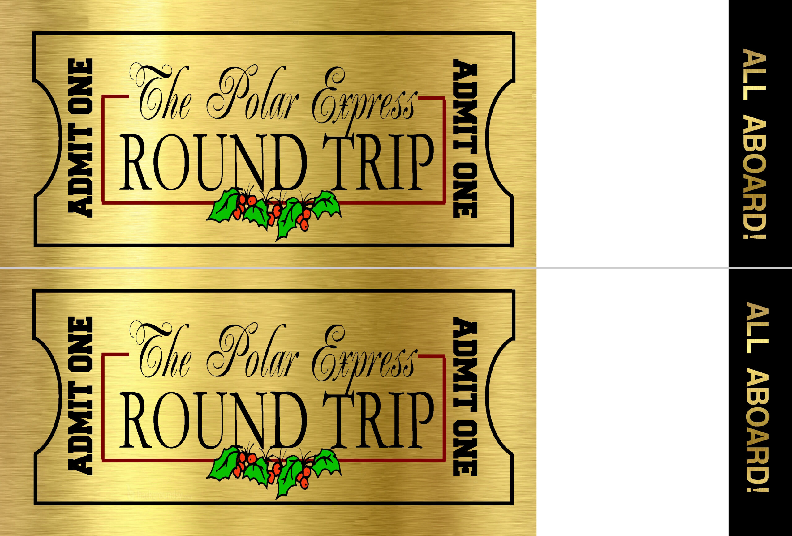 Polar Express Ticket – The Idea Door