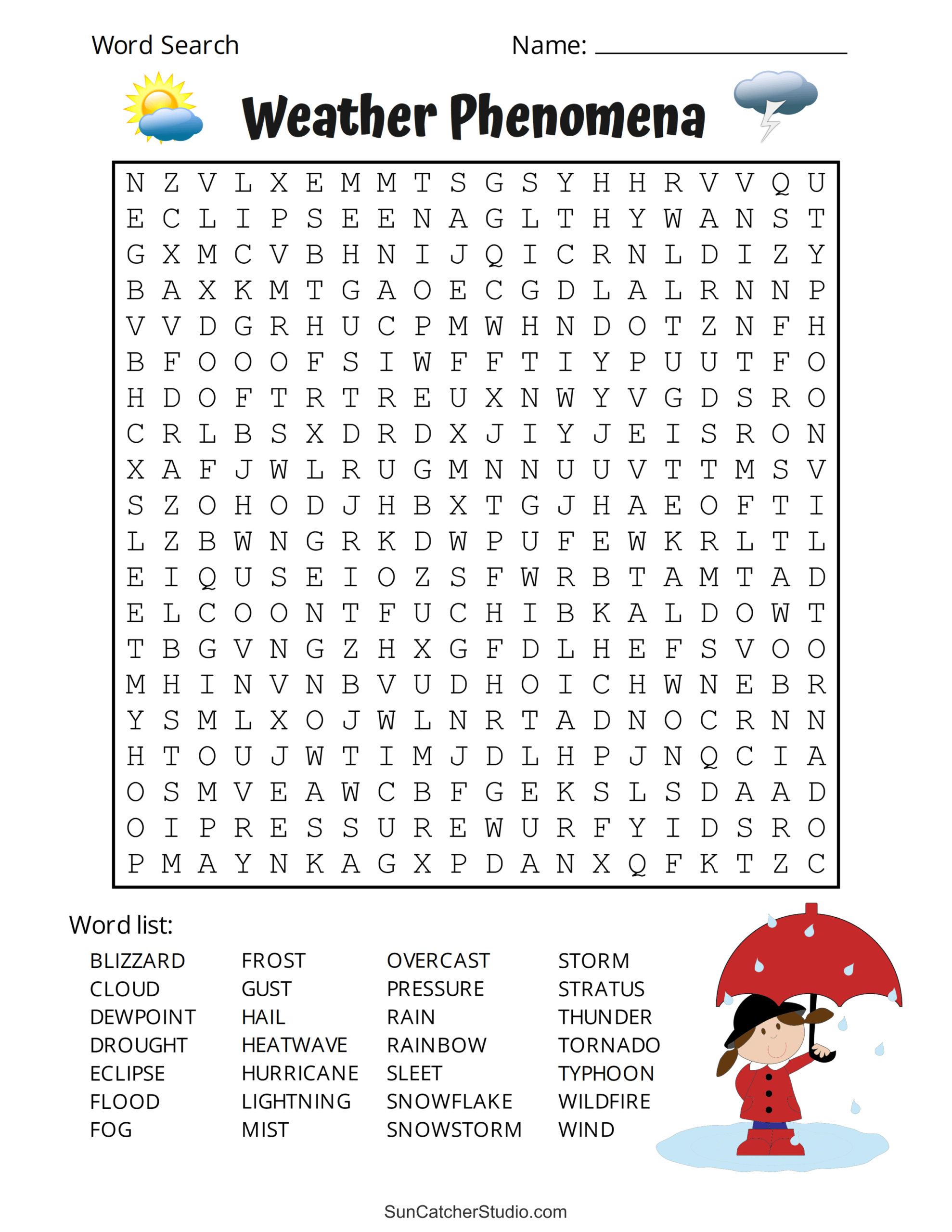 Printable Adult Word Search Puzzles (Word Find) – Free Printables