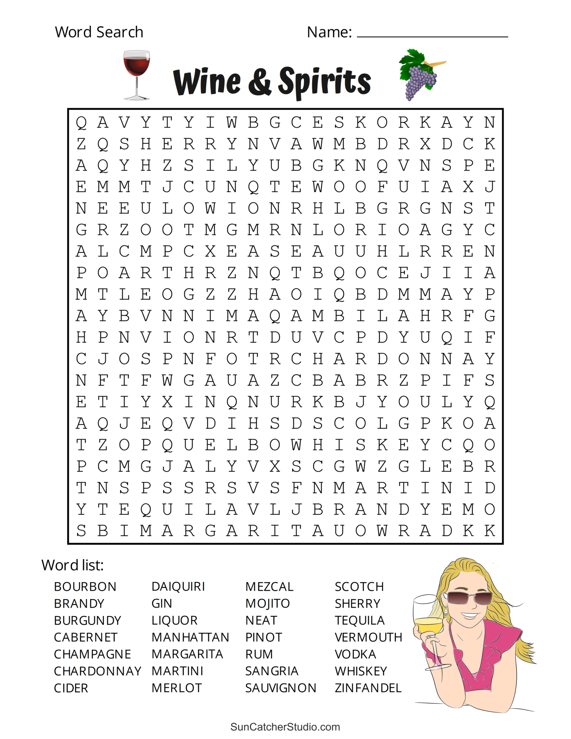 Printable Adult Word Search Puzzles (Word Find) – Free Printables Printable Adult Word Search Puzzles (Word Find) – Free Printables