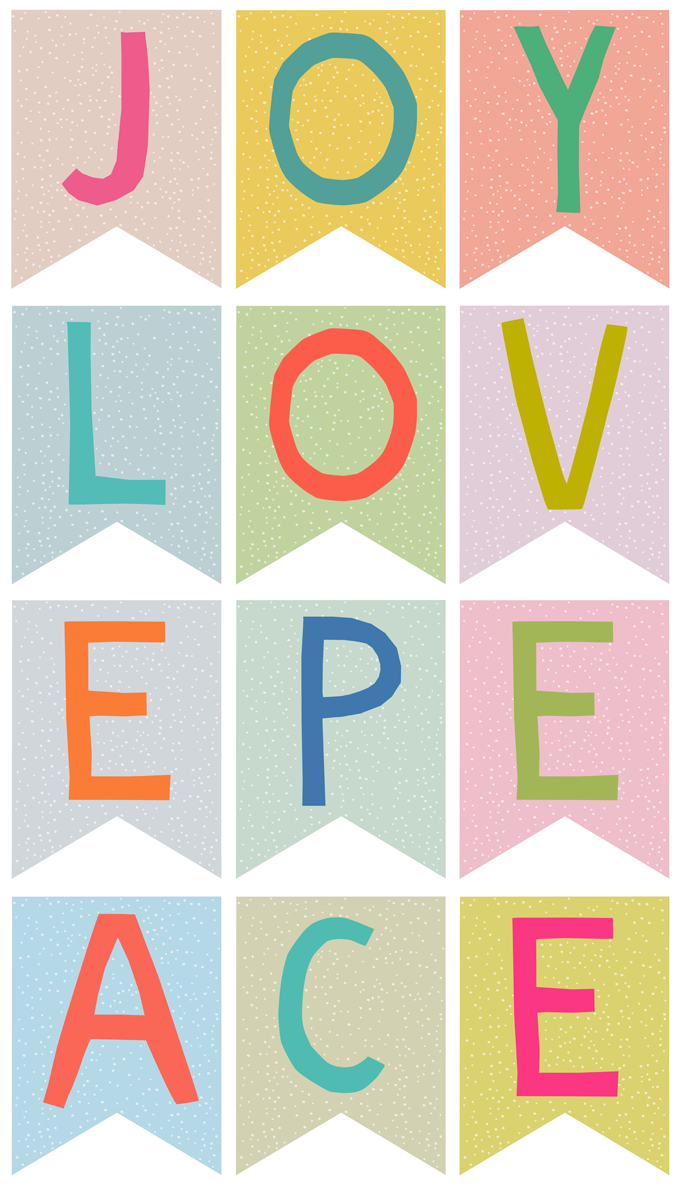 Printable Banners for the Holidays - ARTBAR