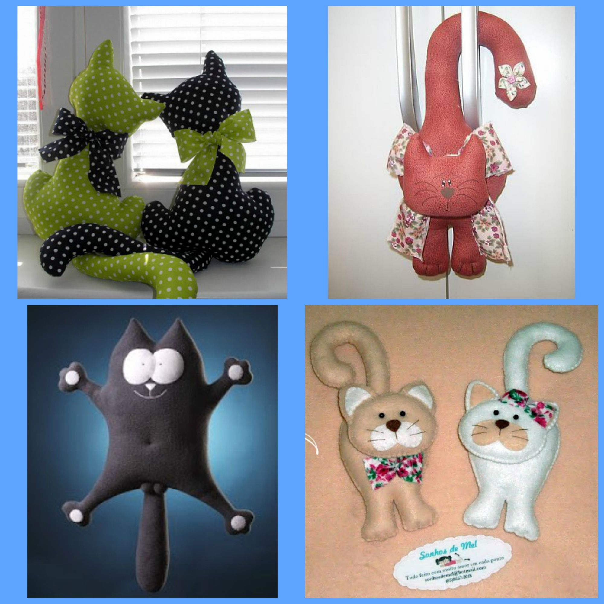 Printable Cat Sewing Pattern - Printable Party Favors