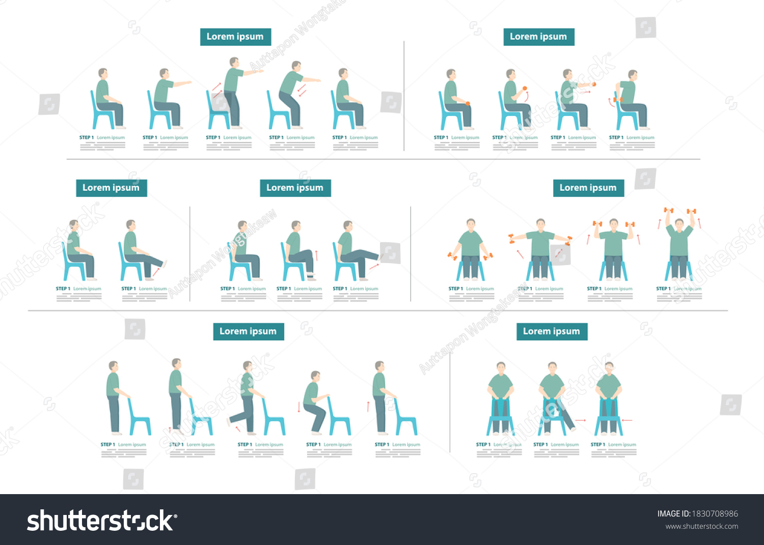 Printable Chair Workout Printable Exercises For The Elderly Printable Chair Workout Printable Exercises For The Elderly