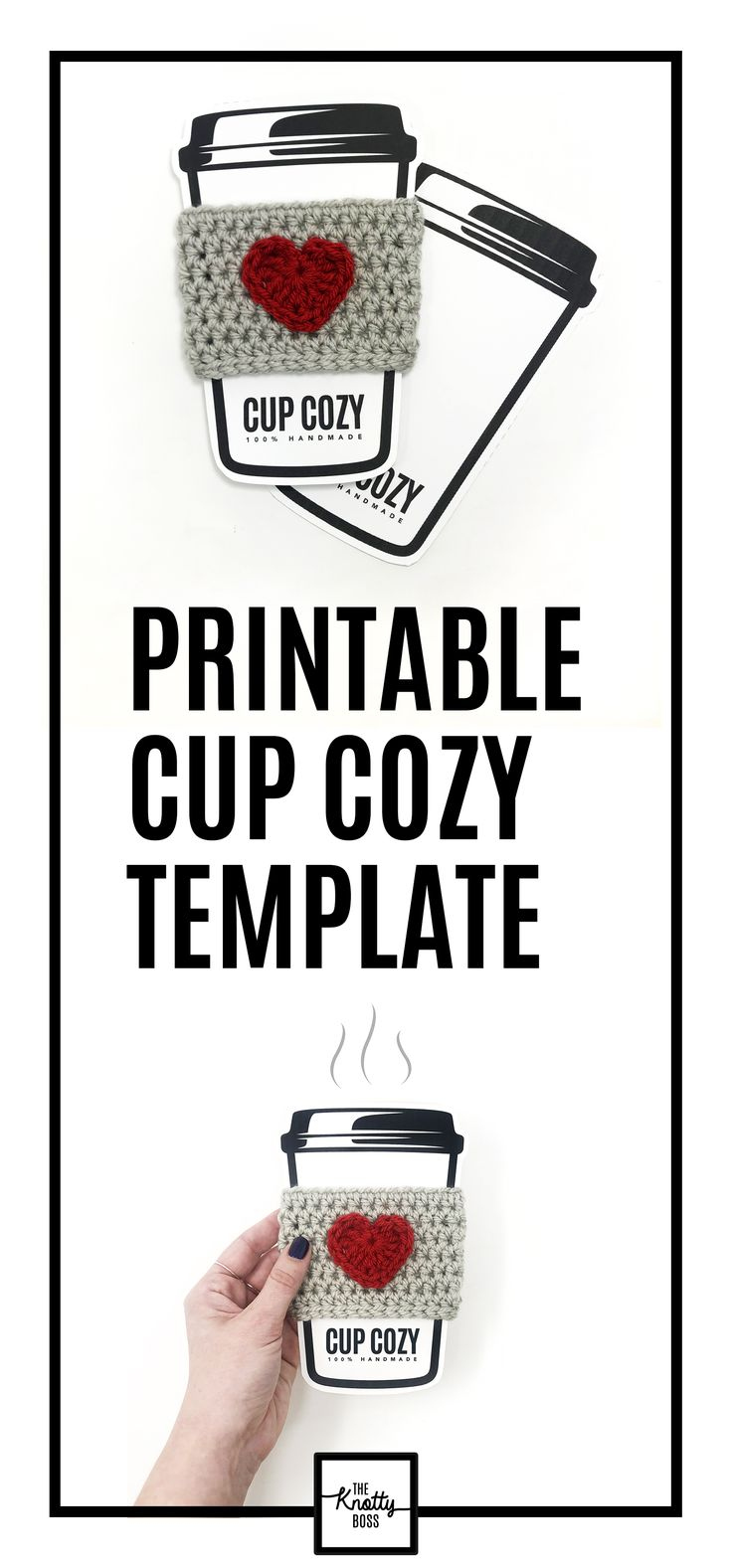 Printable Cup Cozy Template Printable Cup Cozy Template