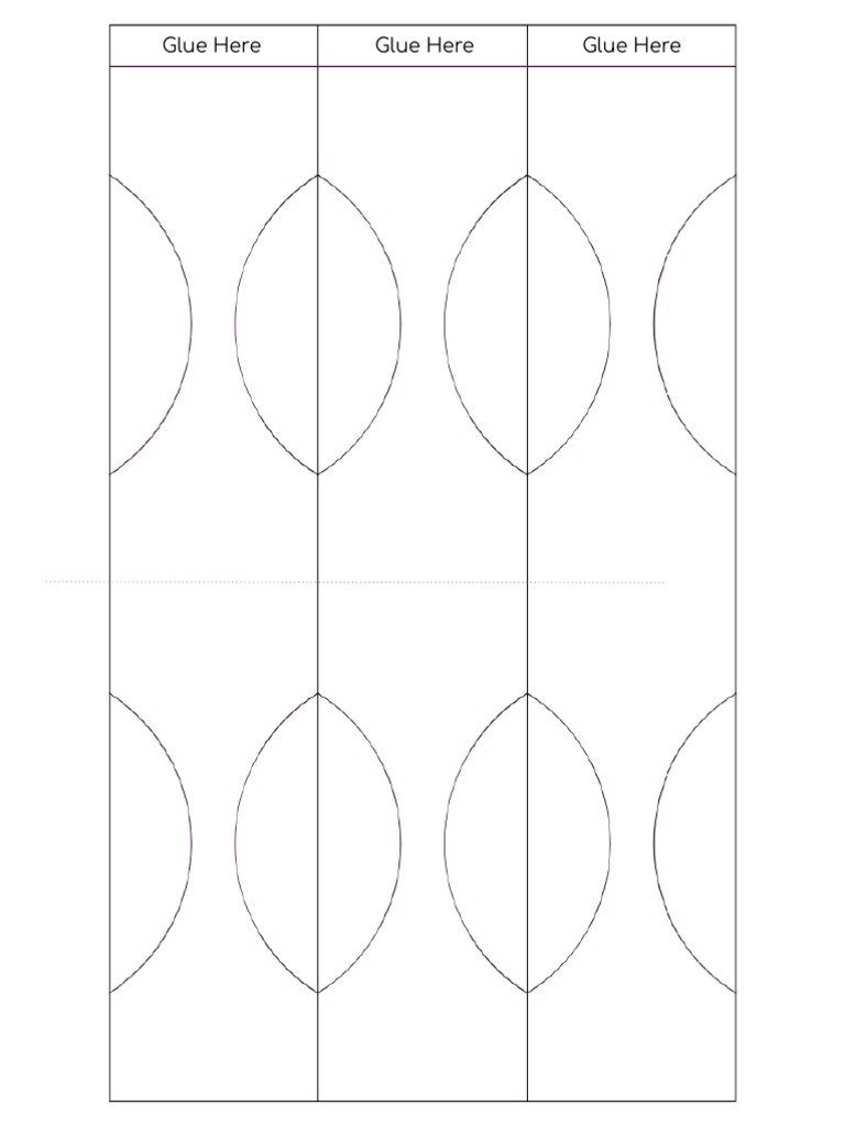 Printable D Globe Template  PDF