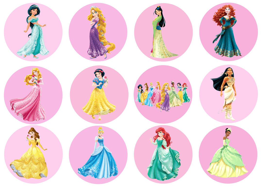 Printable Disney Princess Cupcake Rings Disney Princess Cupcake Printable Disney Princess Cupcake Rings Disney Princess Cupcake