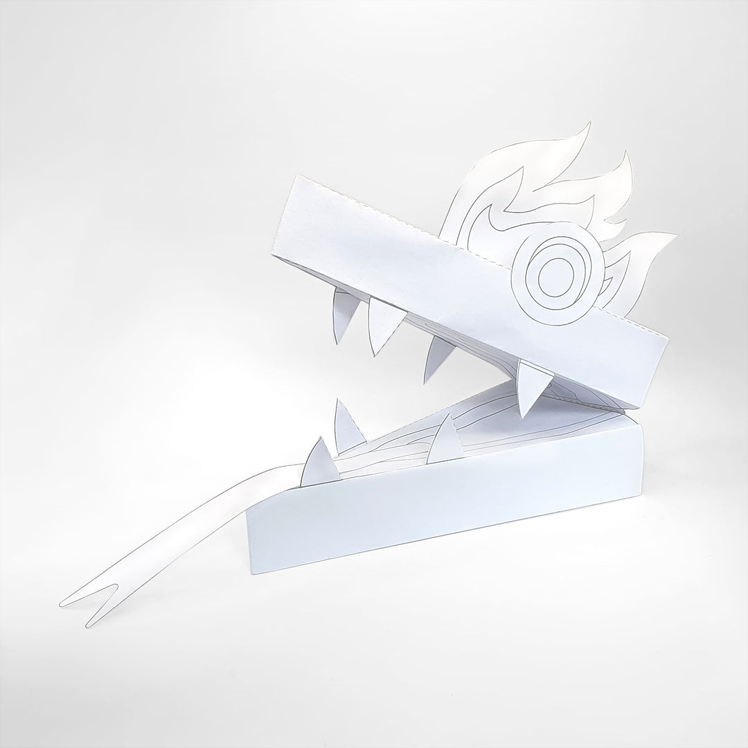 Printable Dragon Puppet - Design Your Own – Ozomoo Printables