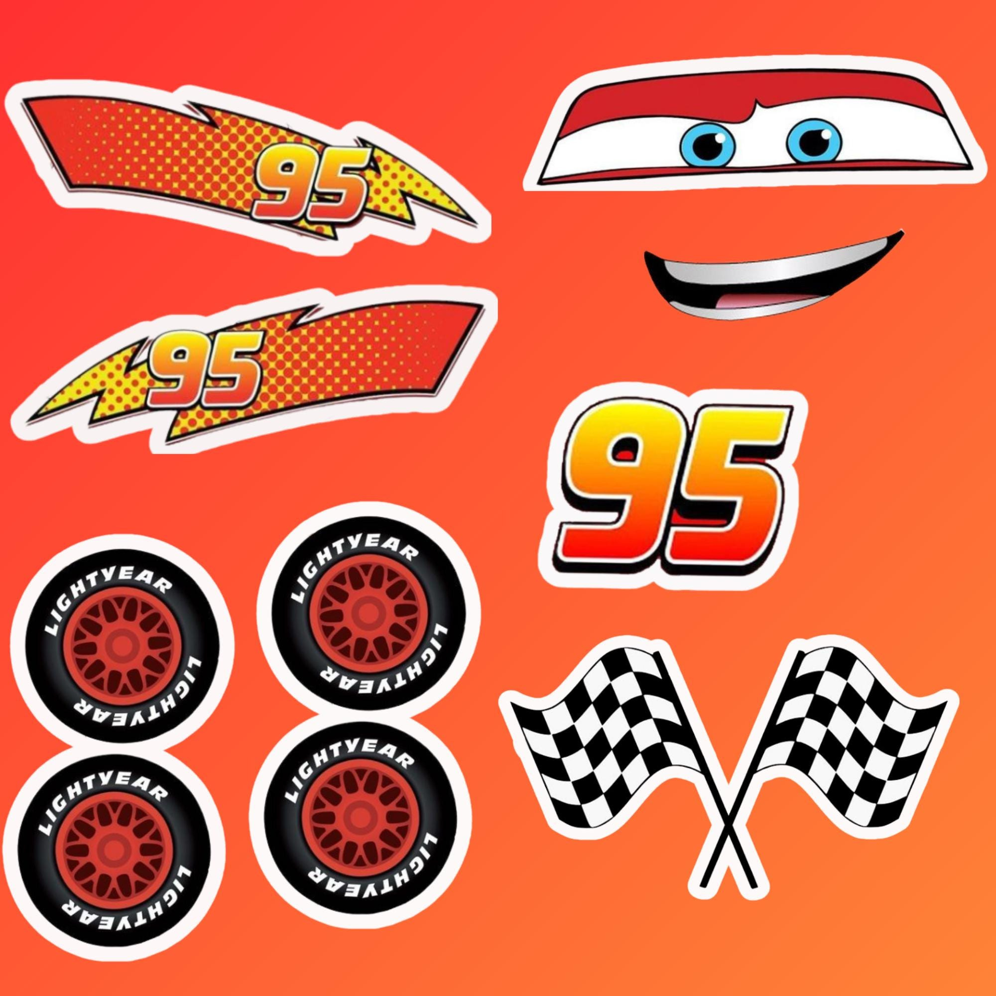 Printable Mcqueen Logo Mcqueen Printables