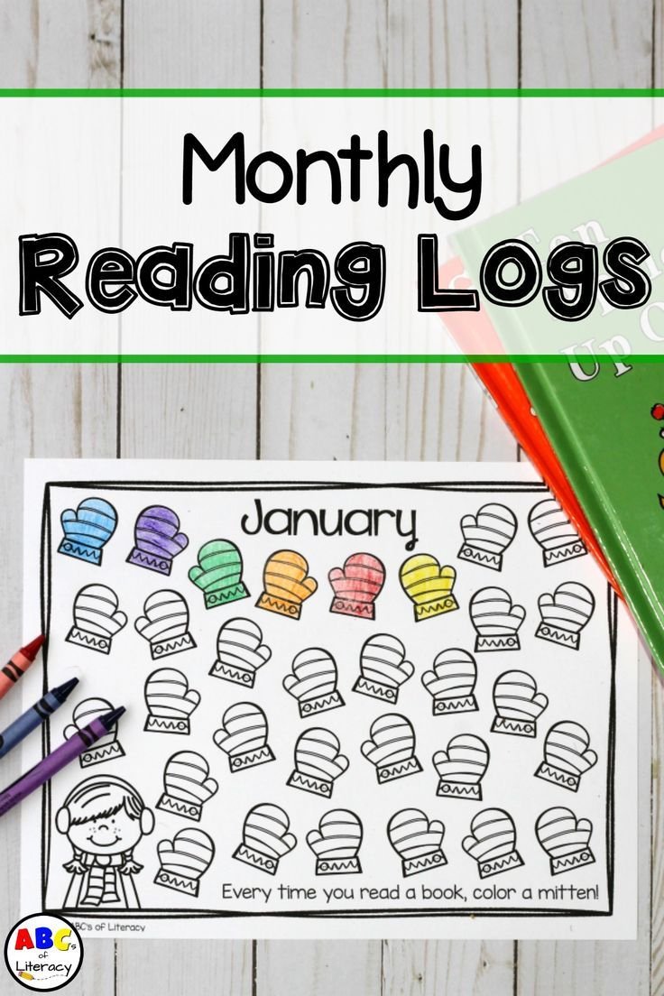 Printable Monthly Reading Logs To Motivate and Encourage Kids To Read Printable Monthly Reading Logs To Motivate and Encourage Kids To Read