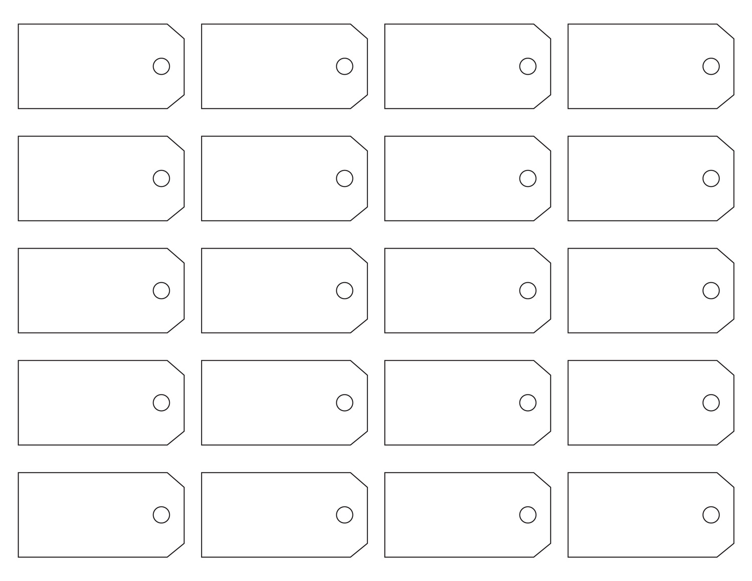 Printable Price Tag Templates  Make Your Own Price Tag Labels