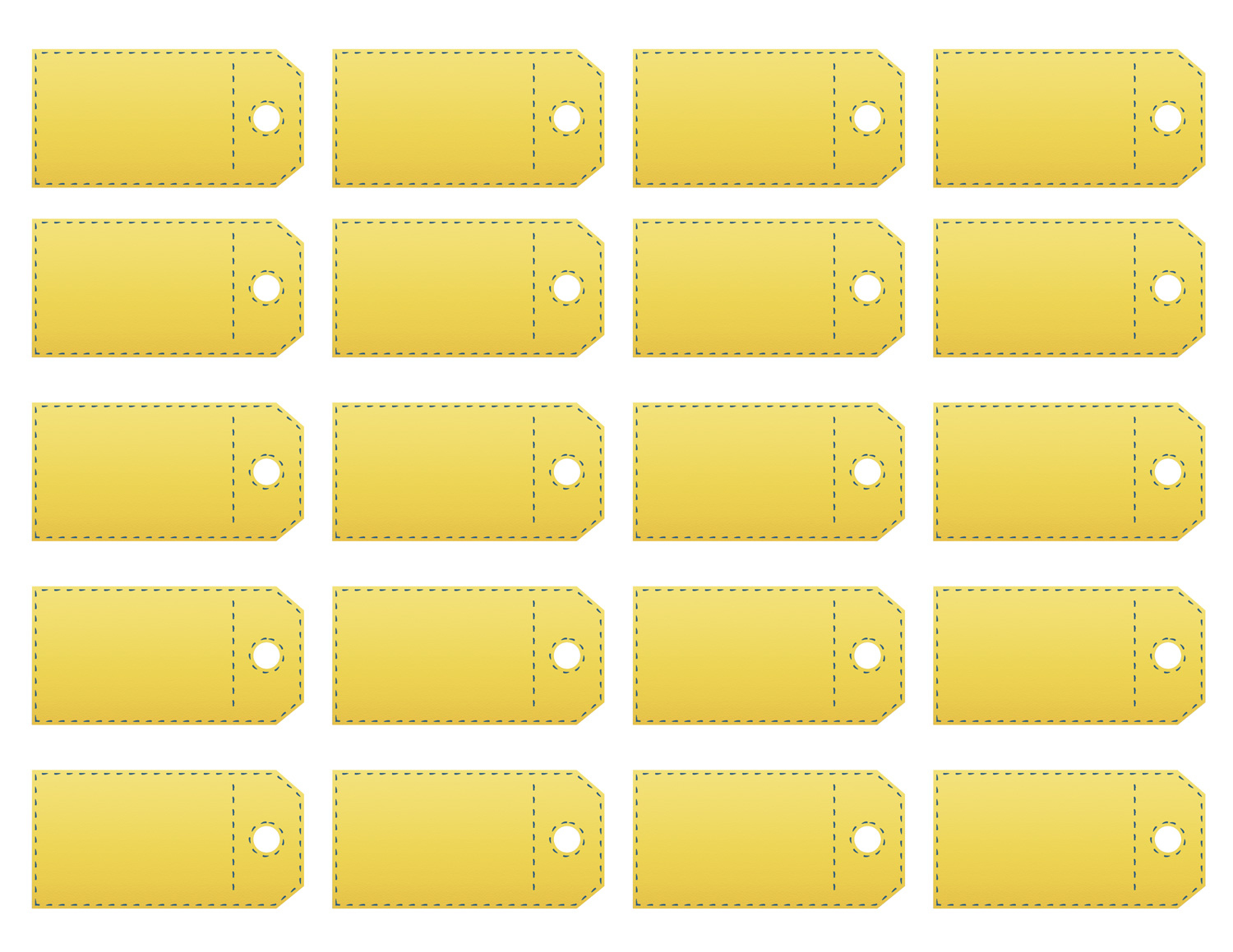 Printable Price Tag Templates  Make Your Own Price Tag Labels