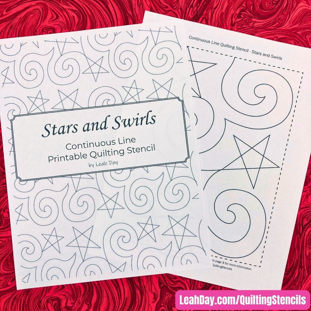 Printable Quilting Stencils - Paper Quilt Stencil – LeahDay