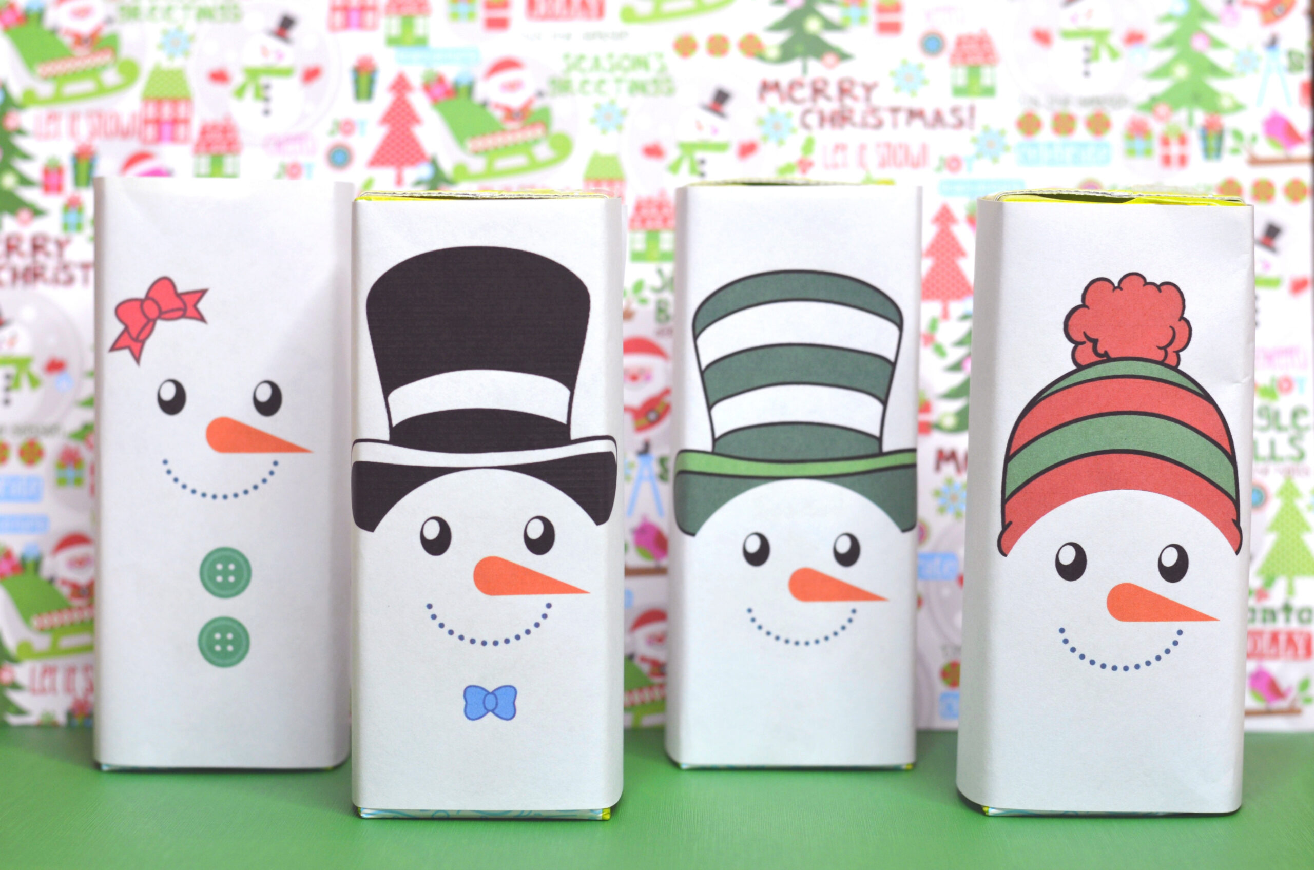 Printable Snowman Juice Boxes Craft - Oh My Creative Printable Snowman Juice Boxes Craft - Oh My Creative