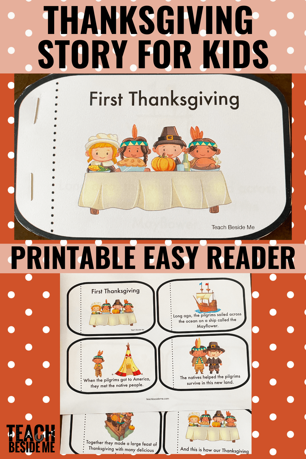 Printable Story of Thanksgiving for Kids - Teach Beside Me Printable Story of Thanksgiving for Kids - Teach Beside Me