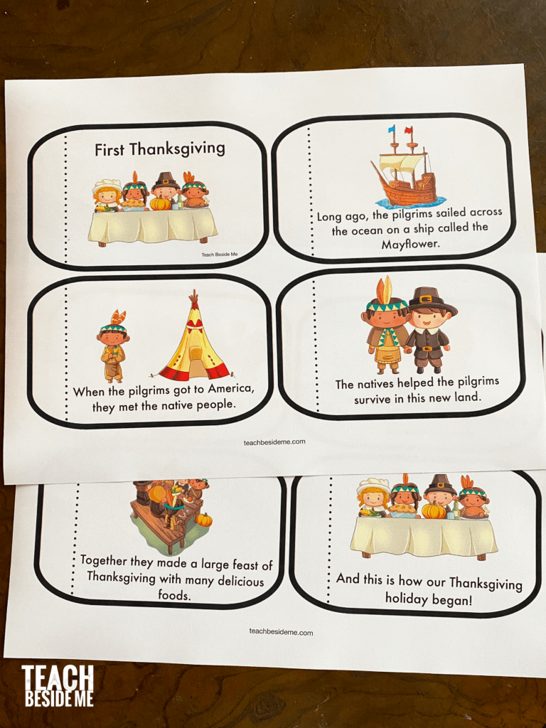 Printable Story of Thanksgiving for Kids - Teach Beside Me Printable Story of Thanksgiving for Kids - Teach Beside Me