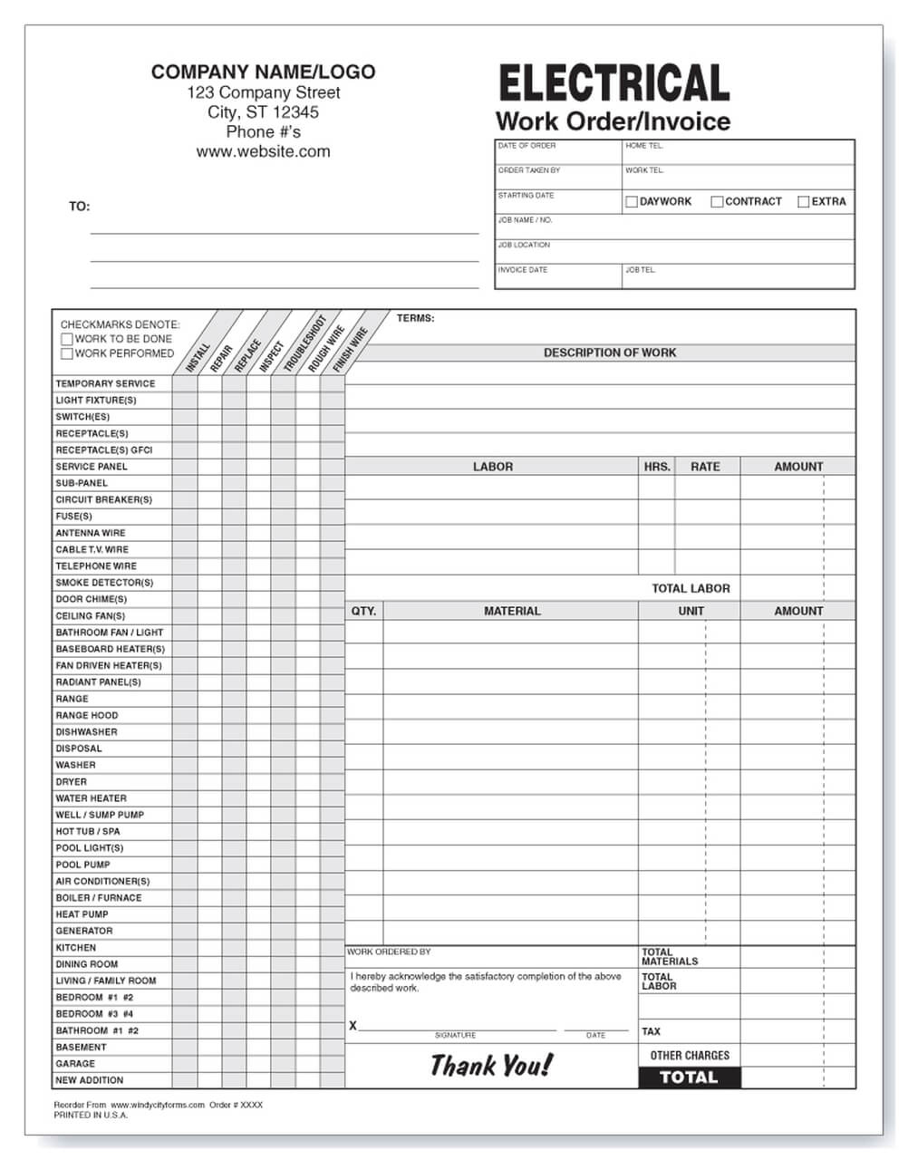 Printable work order templates to manage your work orders  monday
