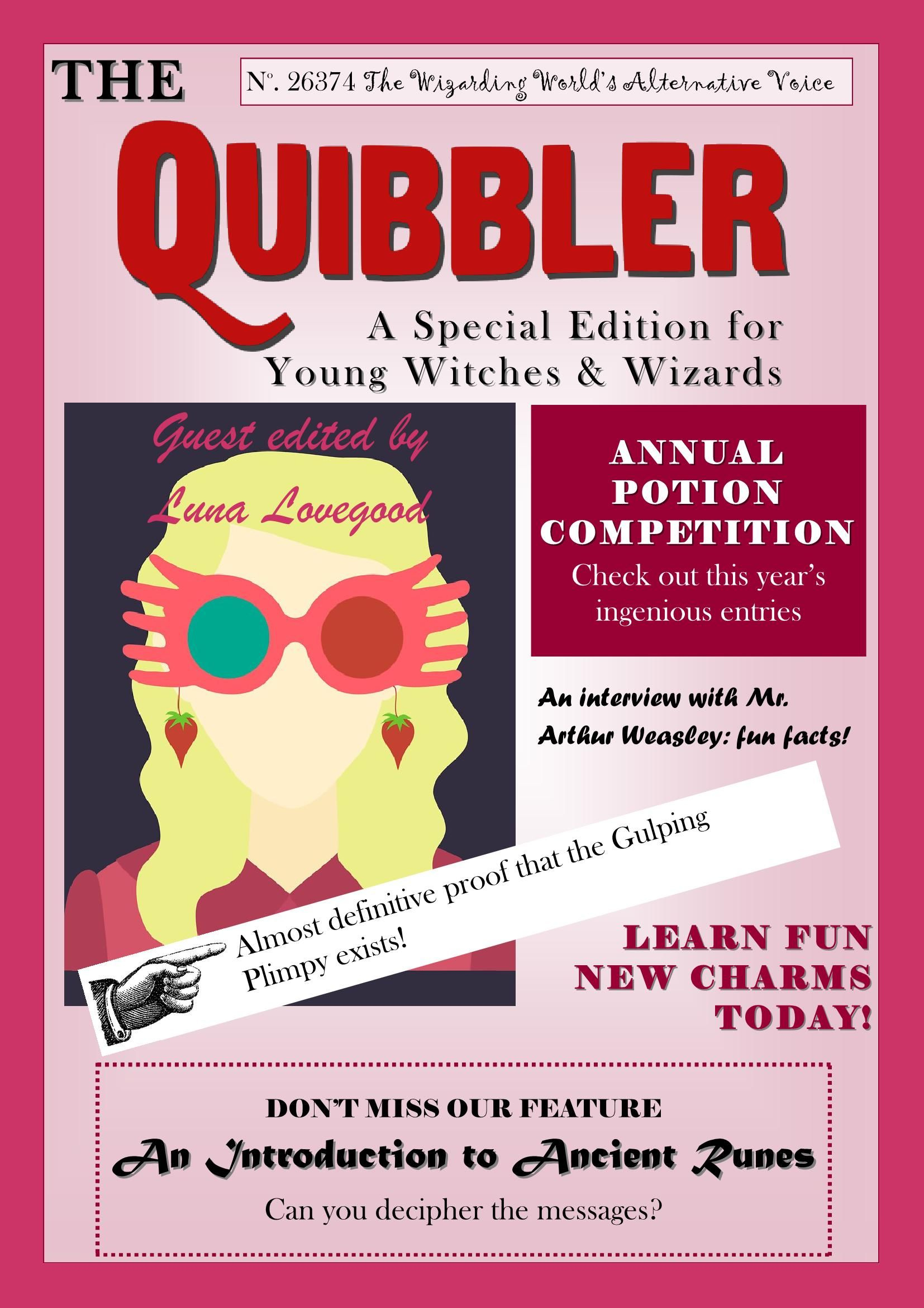 Quibbler Castle Cornet Edition Pages - - Flip PDF Download