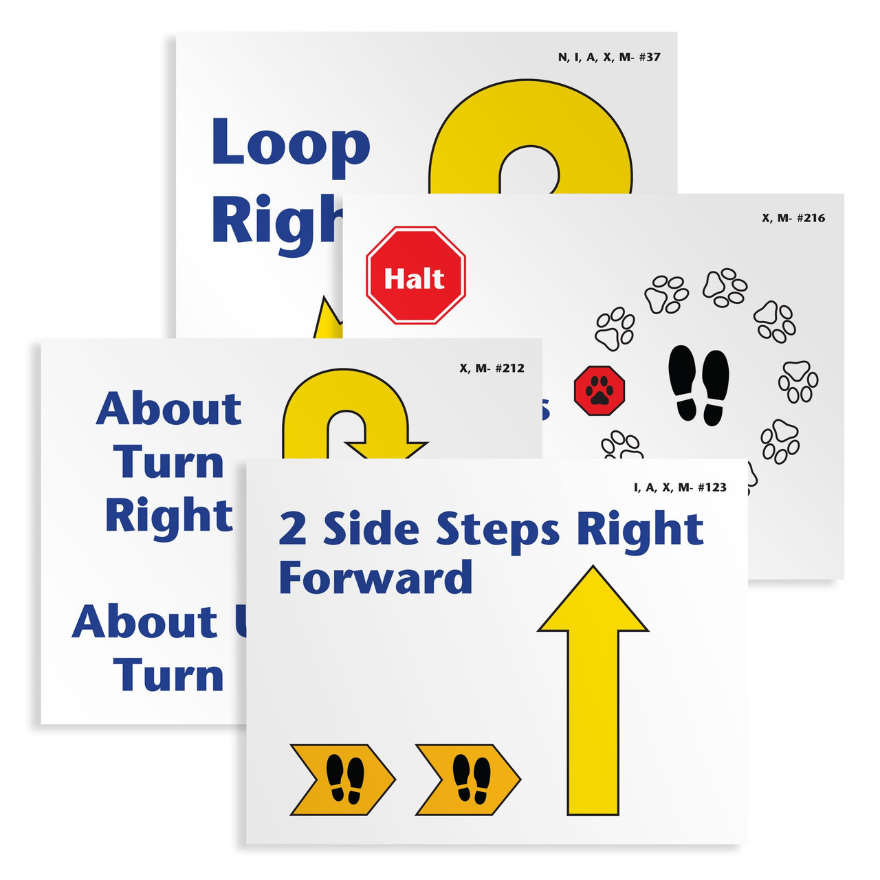 Quick Reference Akc Rally Obedience Signs Akc Rally Signs Ckc