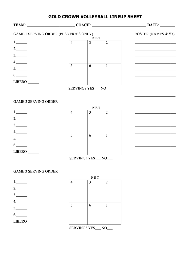 R volleyball: Fill out & sign online  DocHub