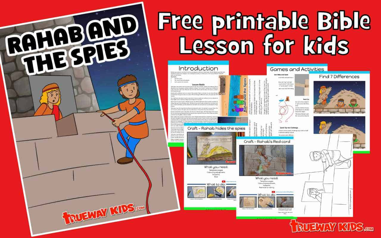 Rahab and the Spies - Bible lessons for kids - Trueway Kids Rahab and the Spies - Bible lessons for kids - Trueway Kids