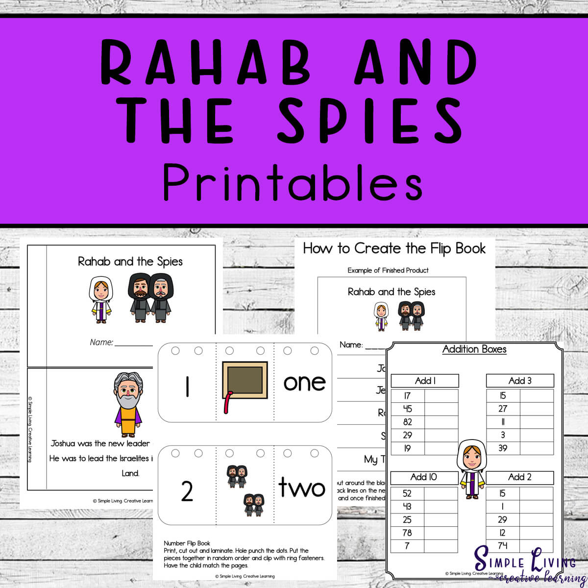 Rahab and the Spies Printables - Simple Living Rahab and the Spies Printables - Simple Living
